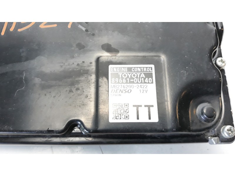 Recambio de centralita motor uce para toyota yaris 1.5 16v cat referencia OEM IAM 896610U140  