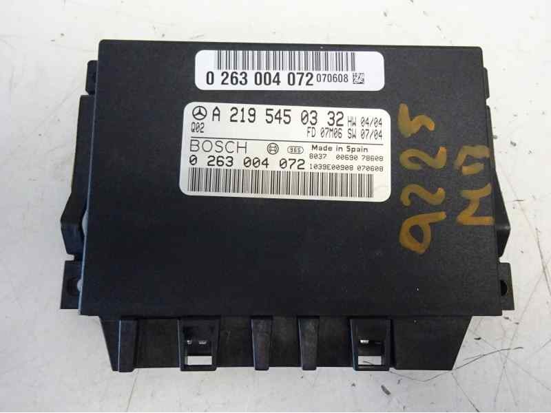 Recambio de modulo electronico para mercedes-benz clase cls (w219) 320 cdi (219.322) referencia OEM IAM A2195450332 0263004072 