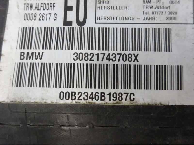 Recambio de airbag lateral delantero izquierdo para bmw serie 3 berlina (e46) 320d referencia OEM IAM 30821743708X 00B2346B1987C