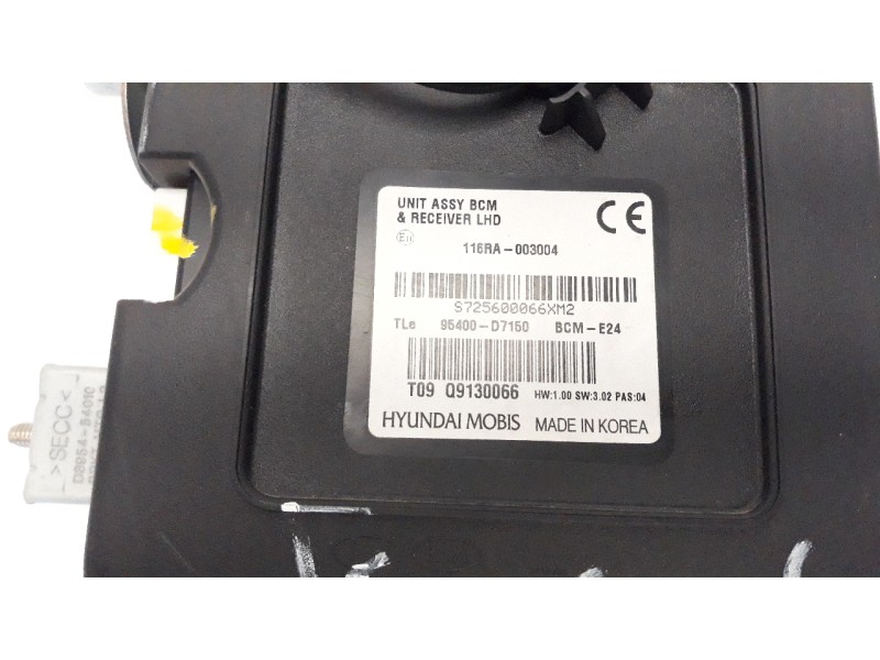 Recambio de modulo electronico para hyundai tucson 1.7 crdi cat referencia OEM IAM 95400D7150  
