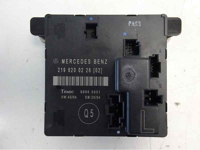 Recambio de modulo electronico para mercedes-benz clase cls (w219) 320 cdi (219.322) referencia OEM IAM 2198200226  
