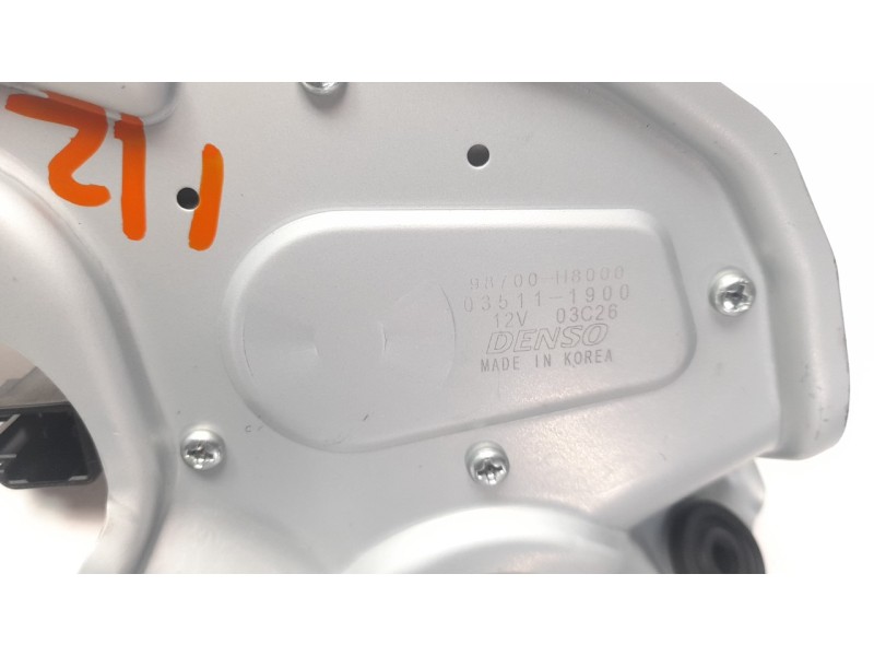 Recambio de motor limpia trasero para kia rio (yb) 1.2 cat referencia OEM IAM 98700H8000  