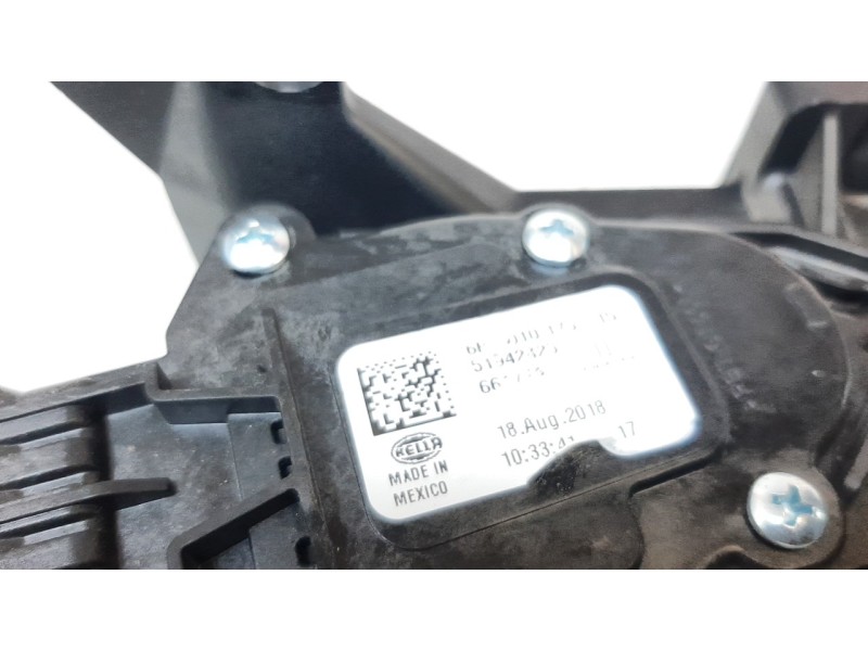 Recambio de potenciometro pedal para jeep compass ii 1.4 m-air cat referencia OEM IAM 51942423 6PV01017515 