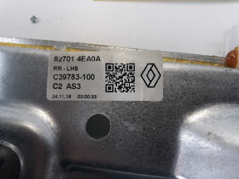 Recambio de elevalunas trasero izquierdo para renault kadjar zen referencia OEM IAM 827014EA0A  