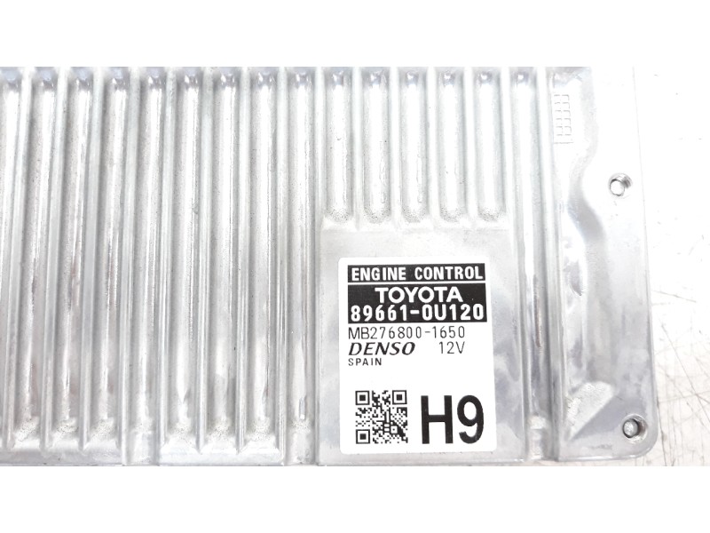 Recambio de centralita motor uce para toyota yaris referencia OEM IAM 896610U120 MB2768001650 