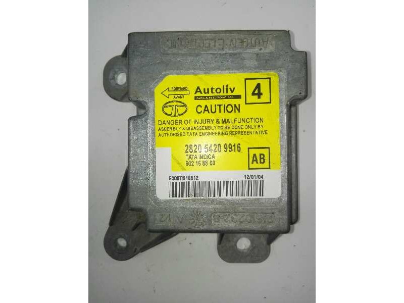 Recambio de centralita airbag para tata indica idi referencia OEM IAM 282054209916 602168800 