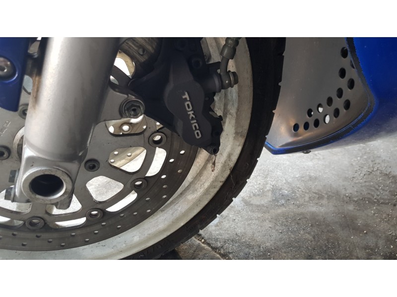 Recambio de pinza de freno delantera izquierda para suzuki gsx-r 600/750/1100 (1989-2000) referencia OEM IAM 5930034E0000  