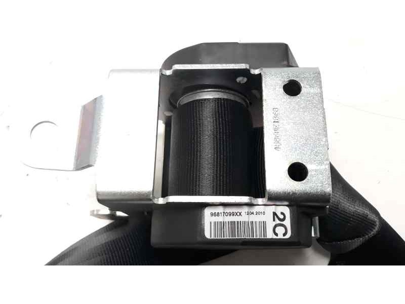 Recambio de cinturon seguridad trasero central para citroen c3 picasso sx referencia OEM IAM 96817099XX  