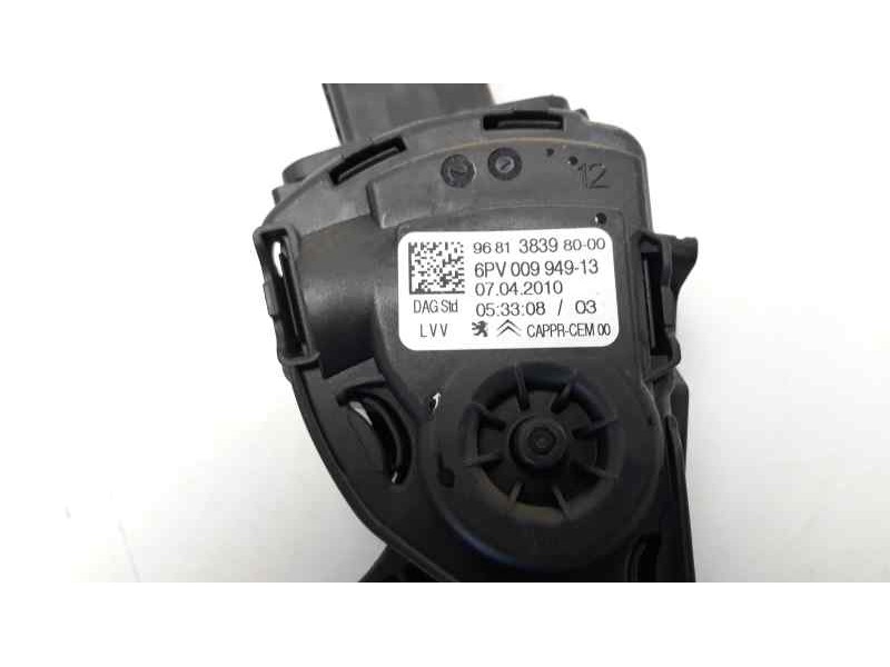 Recambio de potenciometro pedal para citroen c3 picasso sx referencia OEM IAM 9681386980 6PV009949 