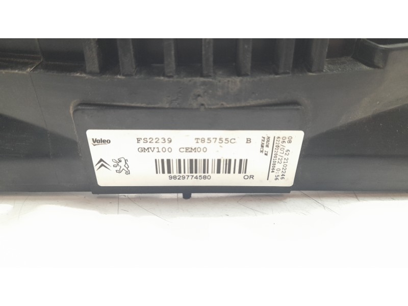 Recambio de electroventilador para citroen c3 feel referencia OEM IAM 9829774580  