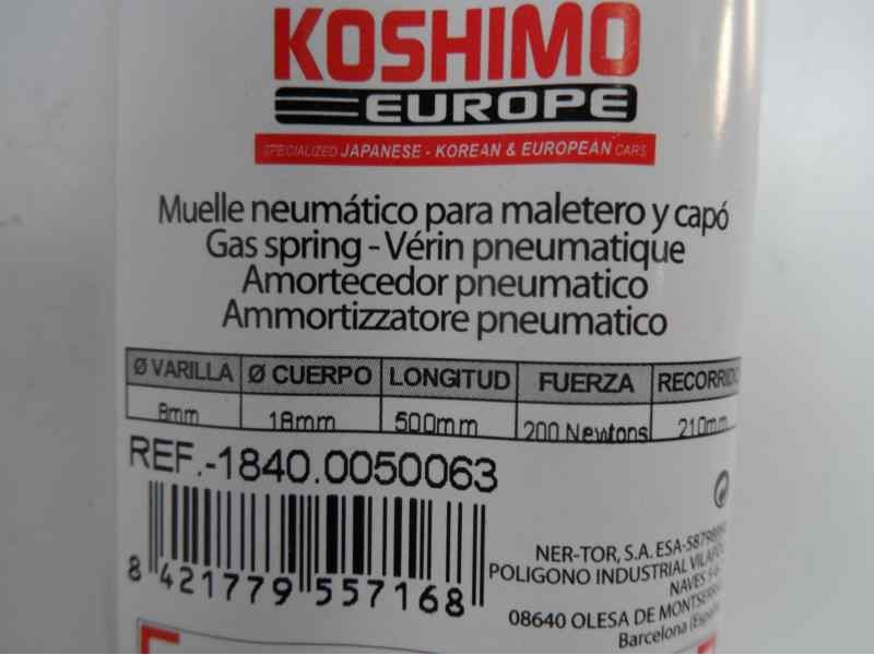 Recambio de amortiguadores maletero / porton para universal universal universal referencia OEM IAM 50CM200N 18400050063 PU02050