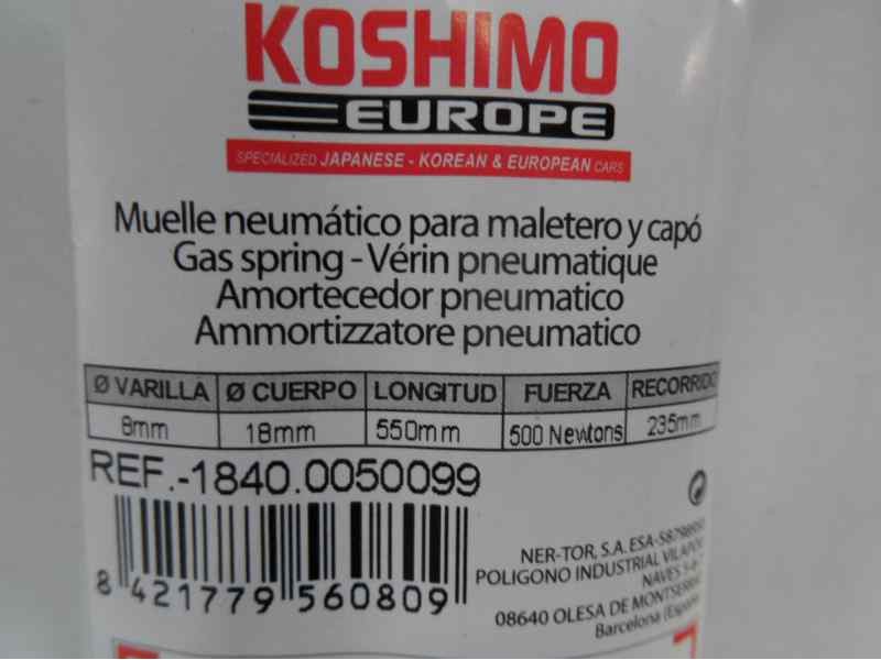 Recambio de amortiguadores maletero / porton para universal universal universal referencia OEM IAM 55CM500N 18400050099 PU05055