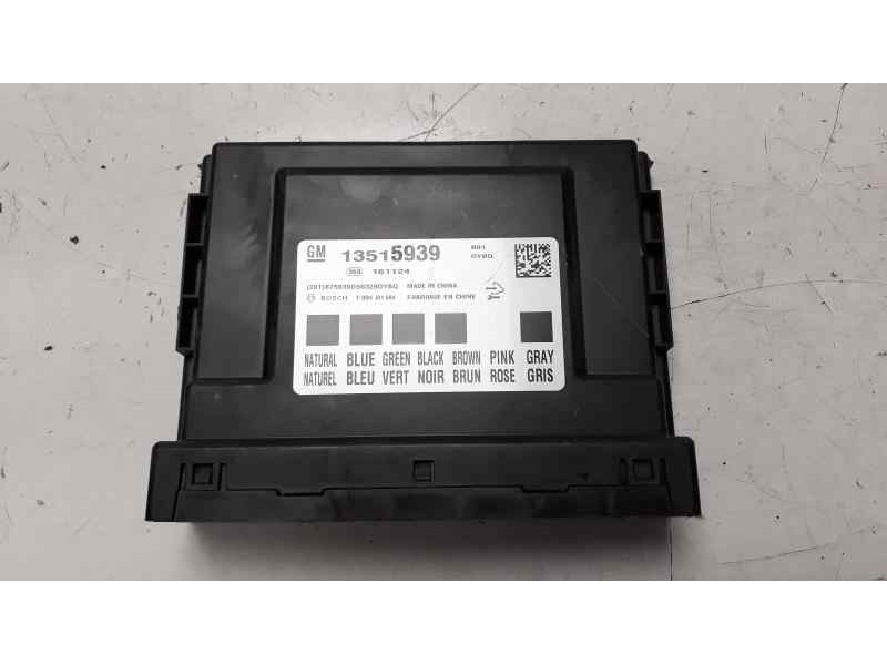 Recambio de modulo electronico para opel corsa e color edition referencia OEM IAM 13515939 F00HJ01694 