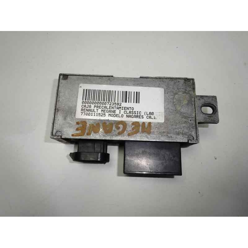 Recambio de caja precalentamiento para renault megane i classic (la0) 1.9 dti alize referencia OEM IAM 7700111525  