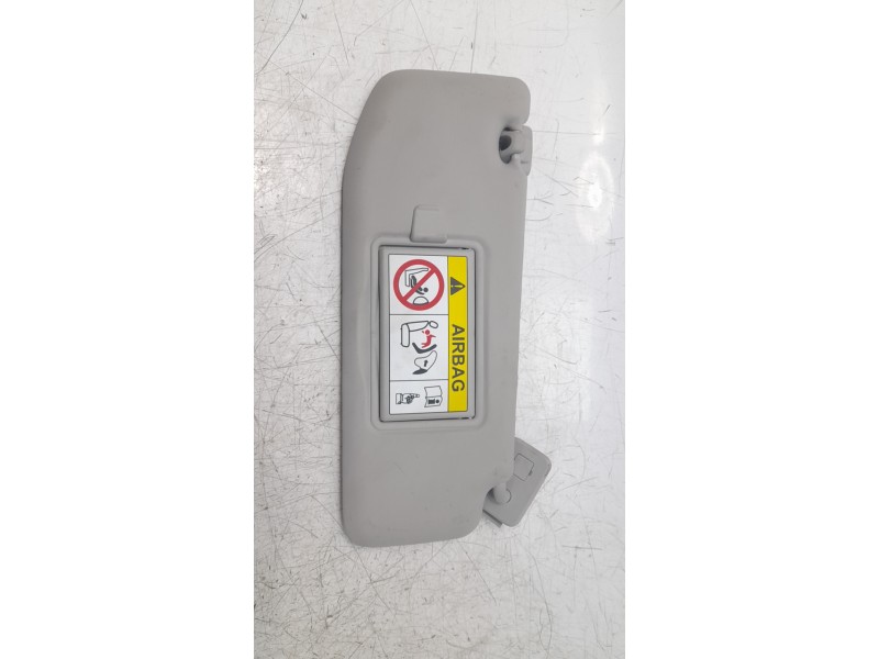 Recambio de parasol derecho para citroen c3 feel referencia OEM IAM 98100807BJ  
