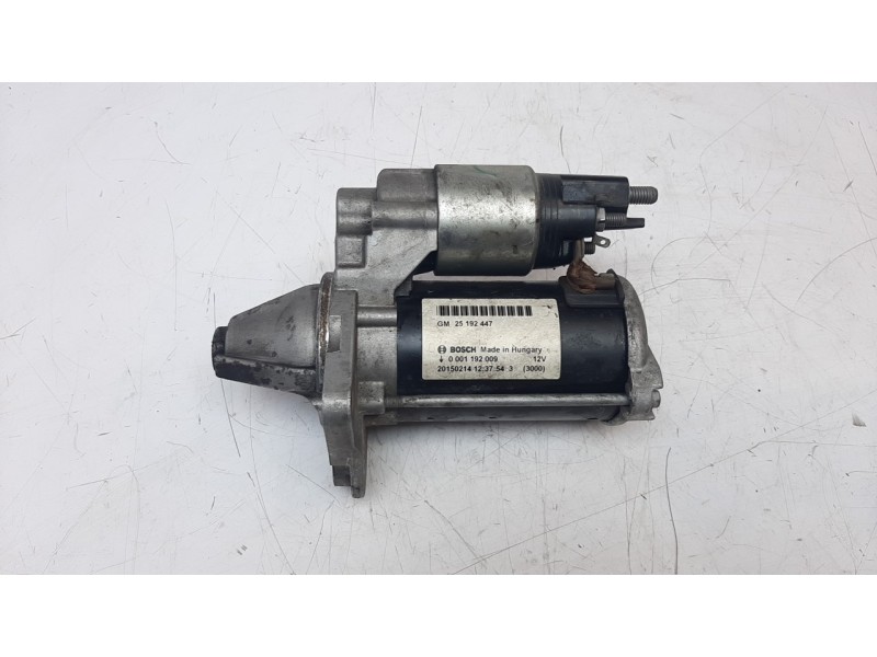 Recambio de motor arranque para opel corsa e 1.4 referencia OEM IAM 55578921 ARF950201 S54127