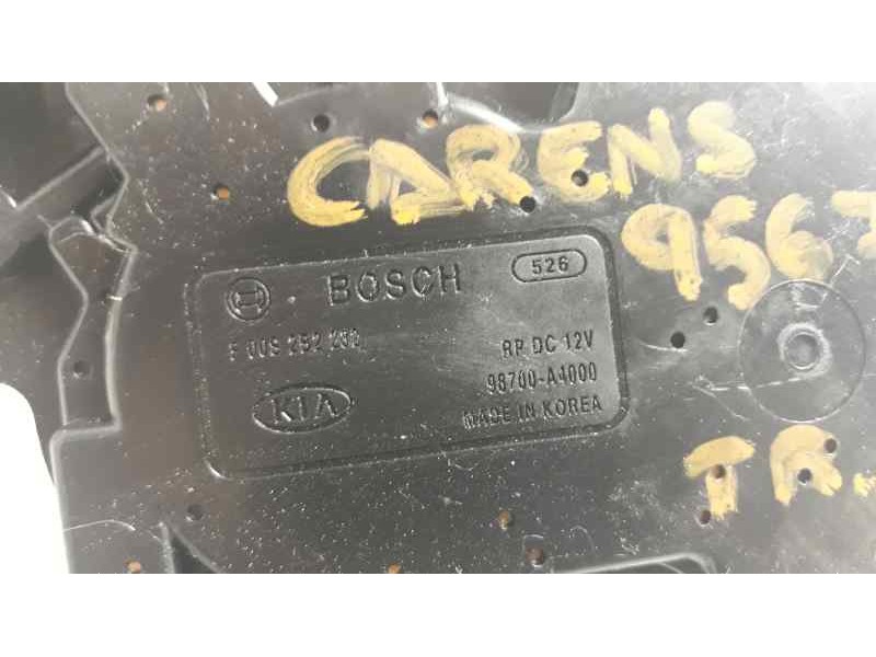 Recambio de motor limpia trasero para kia carens ( ) x-tech referencia OEM IAM 98700A4000 F00S2B2232 