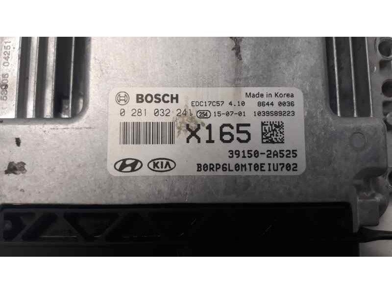 Recambio de centralita motor uce para kia carens ( ) x-tech referencia OEM IAM 391502A525 0281032241 