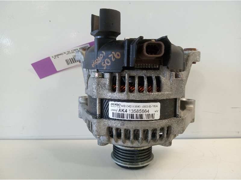 Recambio de alternador para opel corsa e edition referencia OEM IAM 13585664 ALF980404 ADAN1322