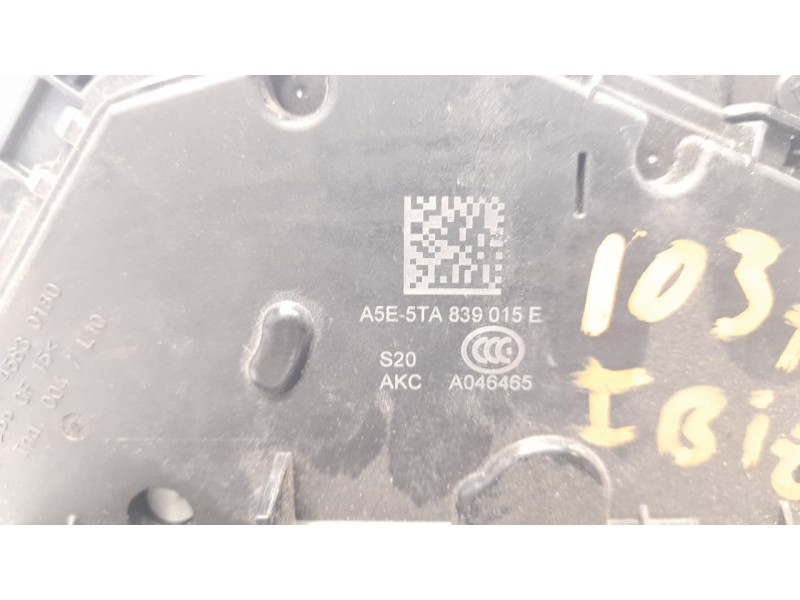 Recambio de cerradura puerta trasera izquierda para seat ibiza (kj1) 1.0 referencia OEM IAM 5TA839015E  