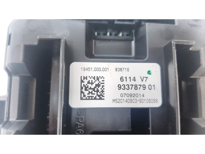 Recambio de caja reles / fusibles para bmw serie 3 lim. (f30) 2.0 turbodiesel referencia OEM IAM 933787901  