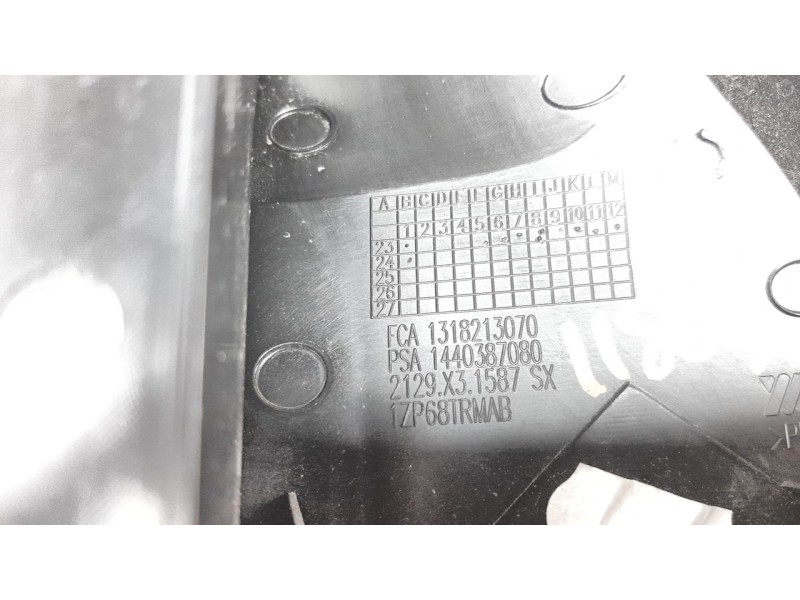 Recambio de moldura para citroen jumper kasten 30 l1h1 bluehdi 120 referencia OEM IAM 1440387080  