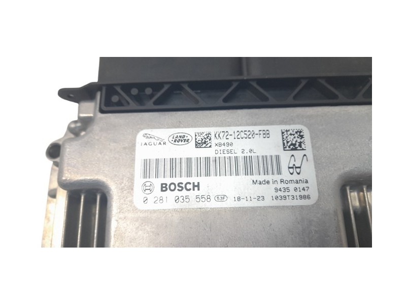Recambio de centralita motor uce para land rover discovery sport 2.0 td4 cat referencia OEM IAM KK7212C520FBB 0281035558 