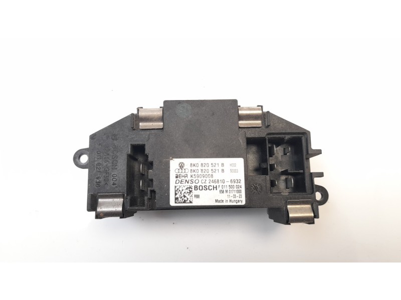 Recambio de resistencia calefaccion para audi a5 sportback (8t) 2.0 tdi (105kw) referencia OEM IAM 8K0820521B K5909008 F01150002