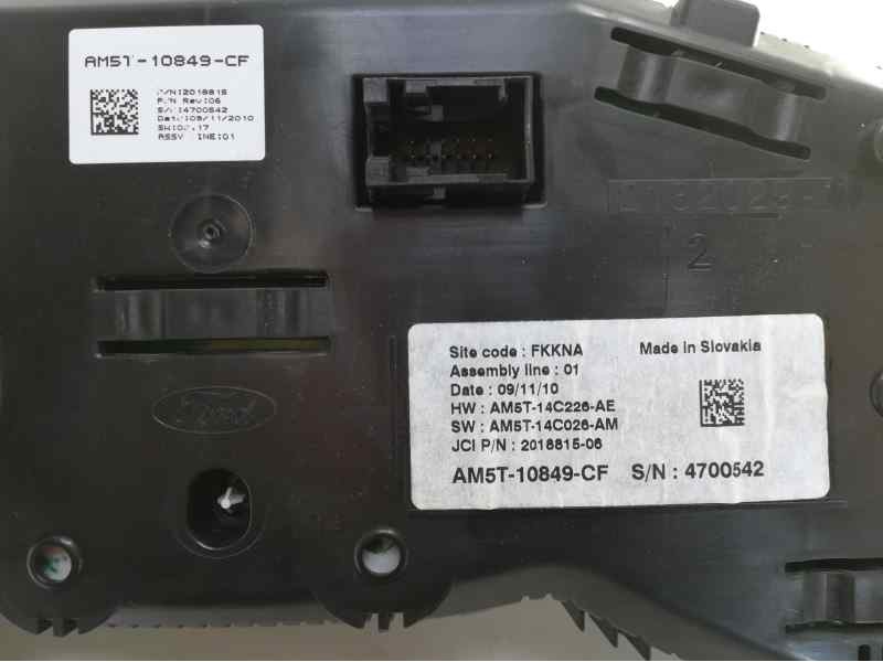 Recambio de cuadro instrumentos para ford c-max 1.6 tdci cat referencia OEM IAM AM5T10849CF AM5T14C026AM 
