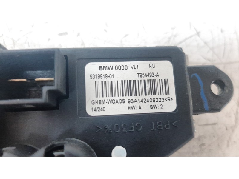 Recambio de resistencia calefaccion para bmw serie 3 lim. (f30) 2.0 turbodiesel referencia OEM IAM 931991901  