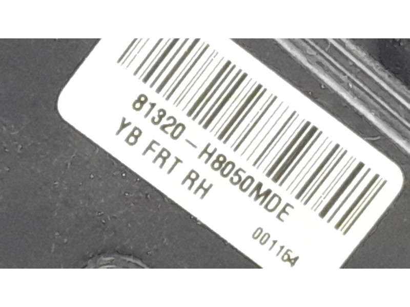 Recambio de cerradura puerta delantera derecha para kia stonic (ybcuv) referencia OEM IAM 81320H8050  