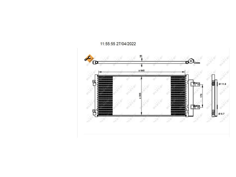 Recambio de condensador / radiador aire acondicionado para opel astra k lim. 5türig 1.4 16v sidi turbo referencia OEM IAM 391316