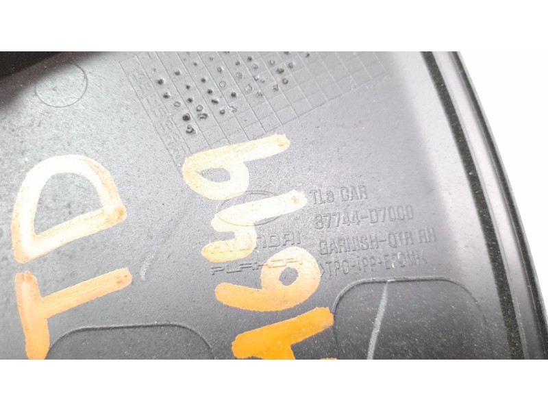 Recambio de aletin trasero derecho para hyundai tucson 1.6 crdi cat referencia OEM IAM 87744D7000  