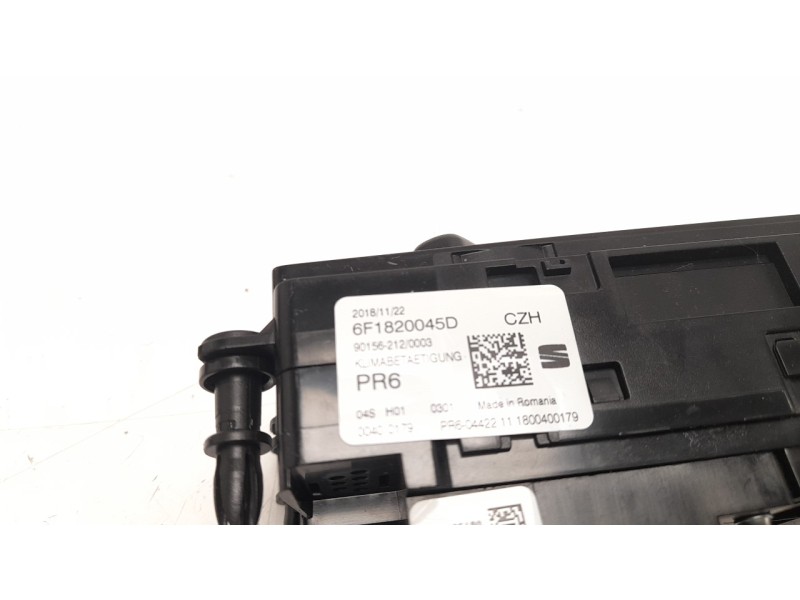 Recambio de mando calefaccion / aire acondicionado para seat ibiza (kj1) 1.0 referencia OEM IAM 6F1820045D  